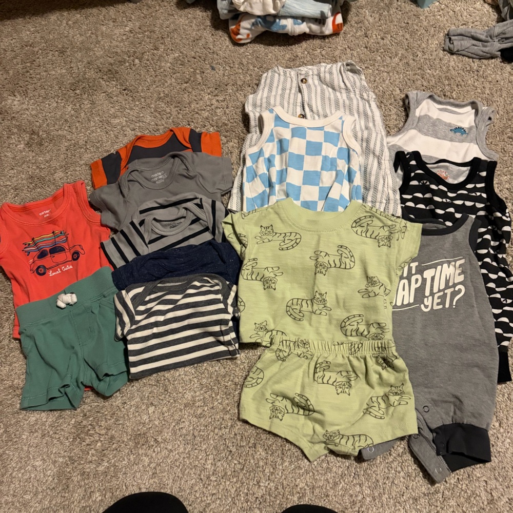 Newborn boys summer bundle